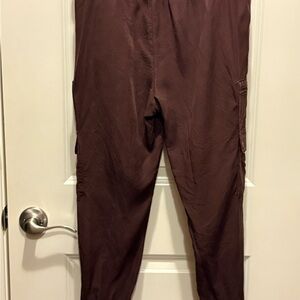Banana Republic Plum Brown Cargo Joggers